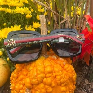 Gucci Oversized Logo Sunglasses